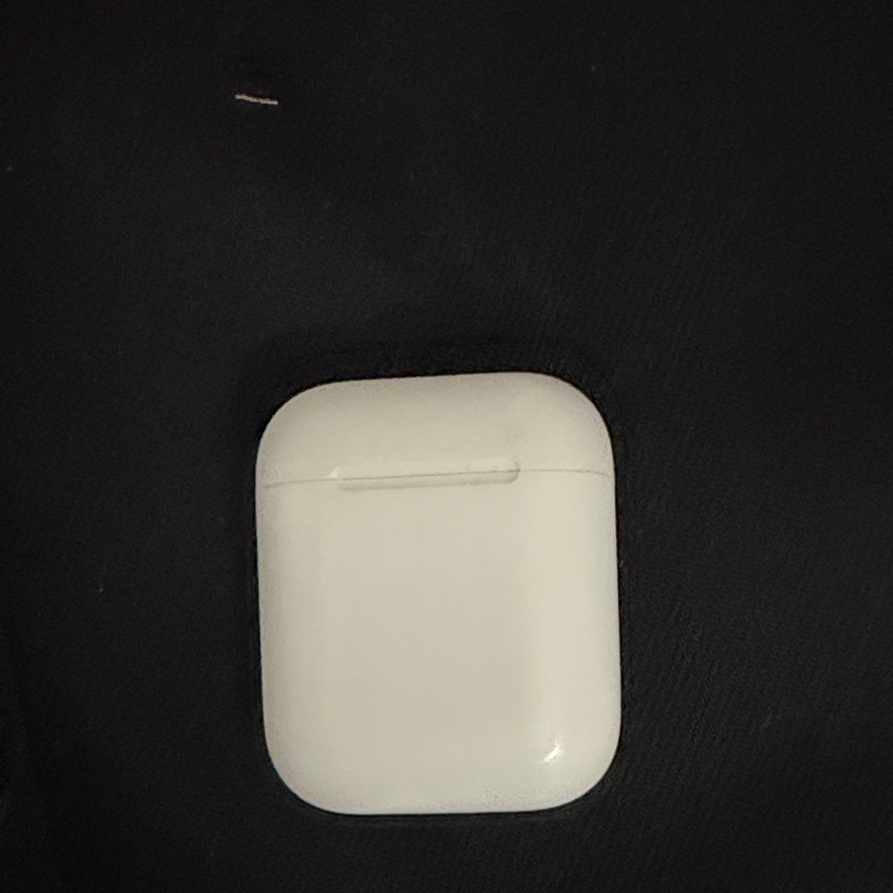 White AirPods